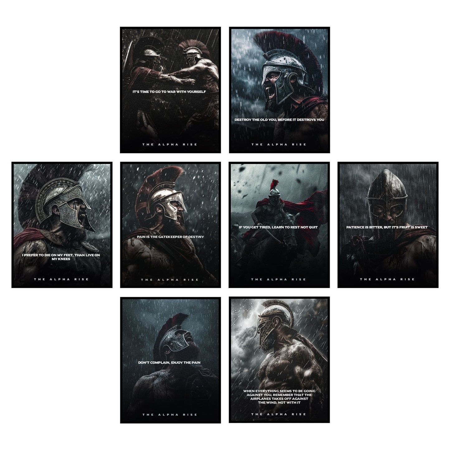 alpha rise digital wall art & wallpaper bundle