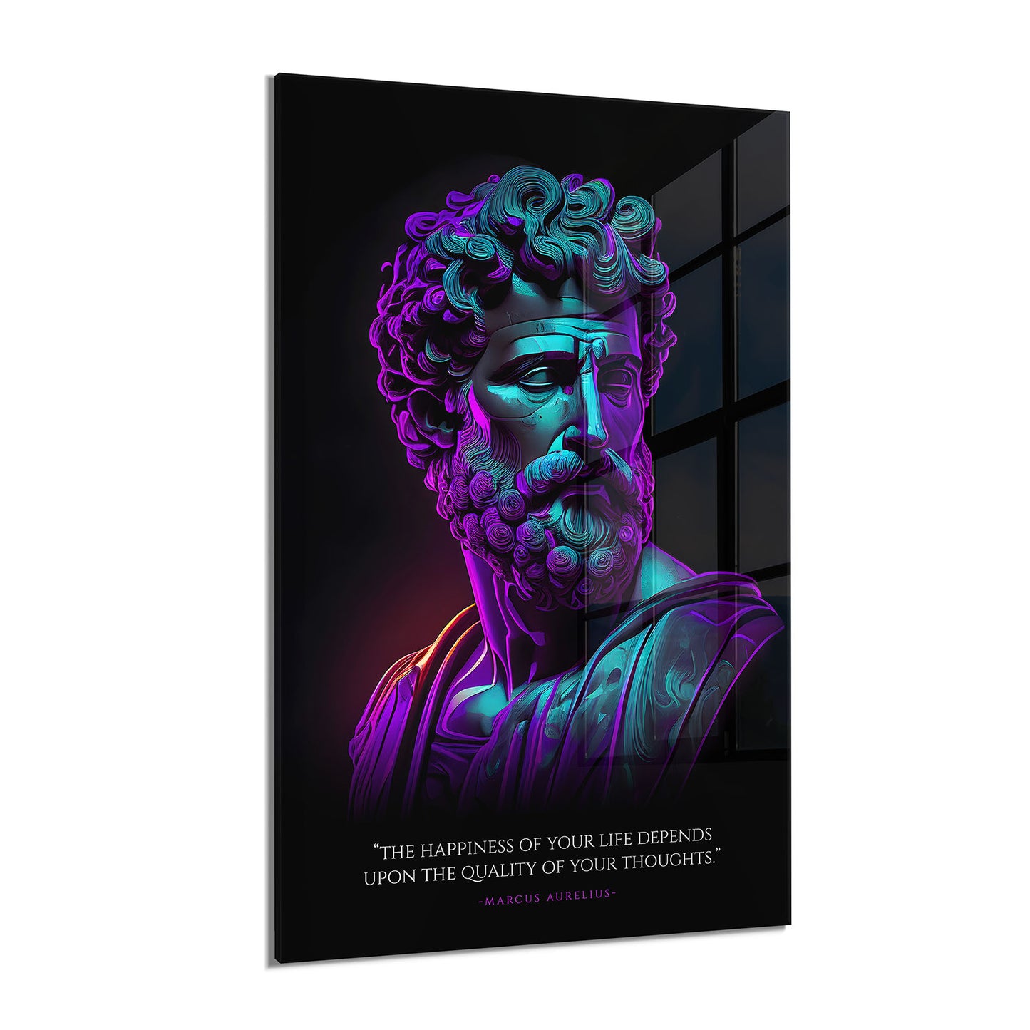 Neon Marcus Aurelius