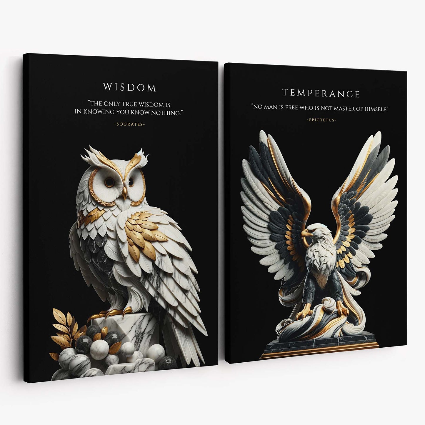 cardinal virtue bundle - wisdom & temperance